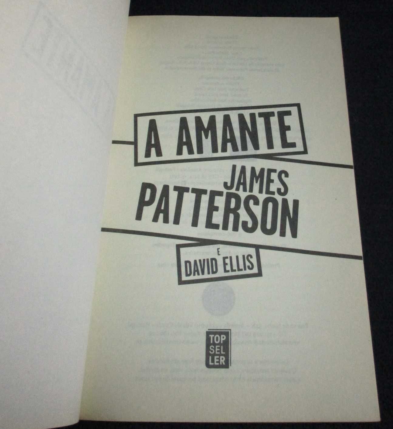 Livro A Amante James Patterson Topseller Bolso