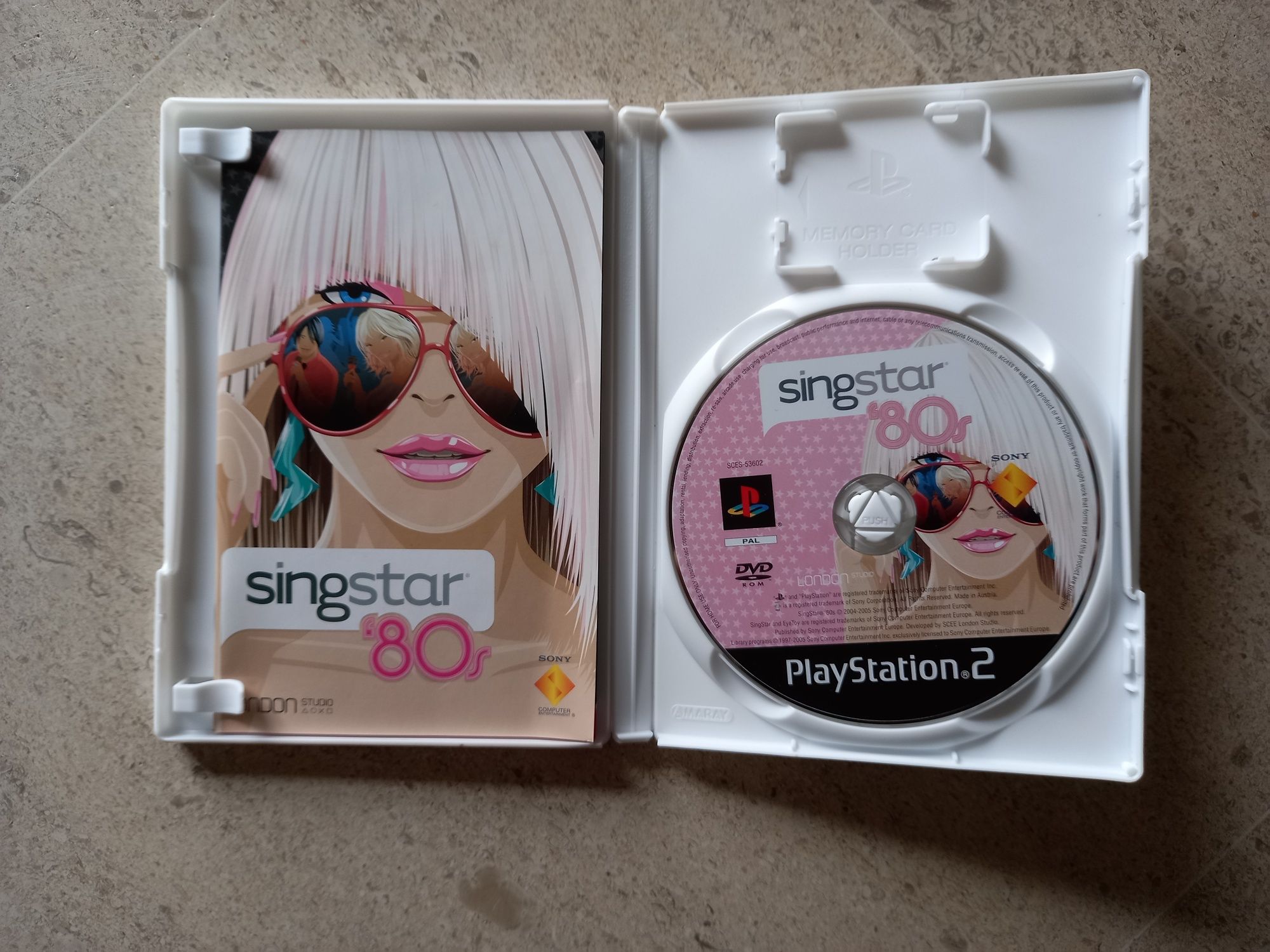 Playstation 2 - singstar 80s + singstar rocks