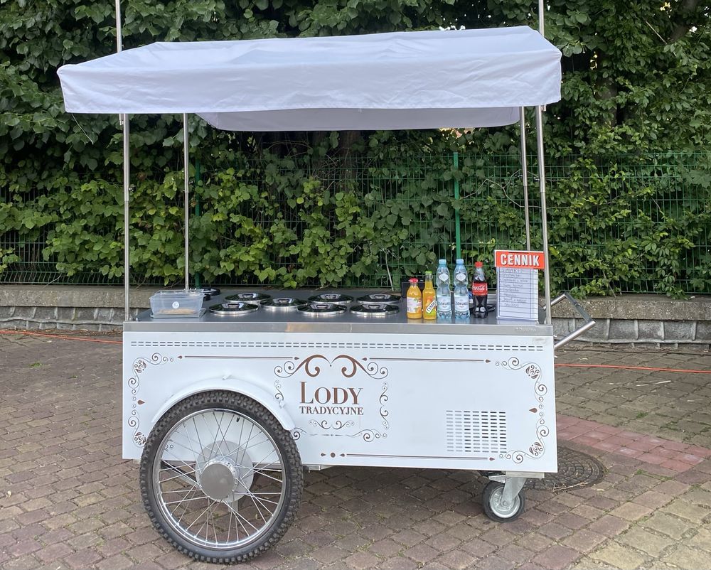 Sprzedam wózek gastronomiczny z lodami - riksze