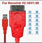 Сканер автомобільний Renolink v1.99/v2.10(программатор Ренолінк)