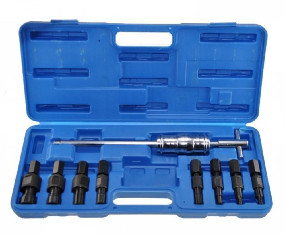 Kit saca extrator rolamentos internos universal multimarcas 8 a 32mm - 9 peças