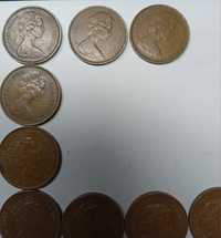 Монети номіналом TWO PENCE та NEW PENCE