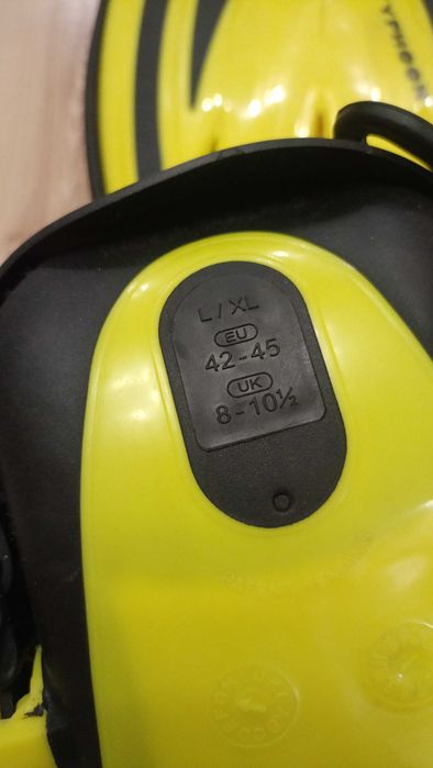 комплект для снорклінгу дайвінгу,ласти,трубка,маска "TYPHOON".42-45р