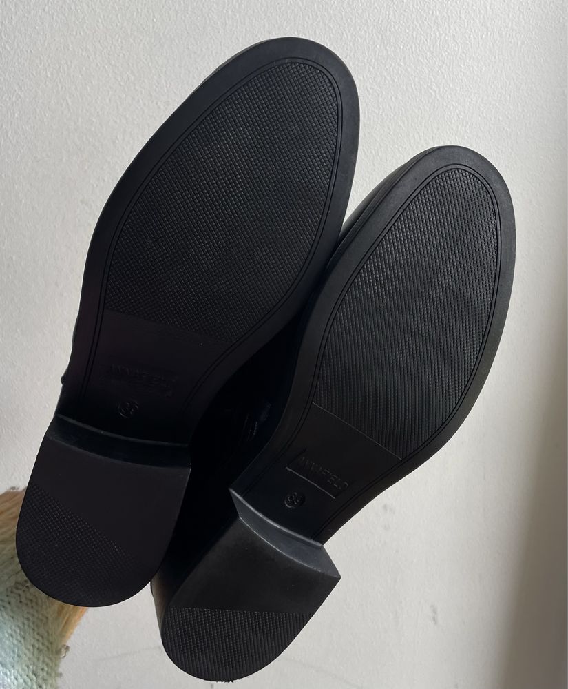 Anna Field - Botki czarne buty 39
