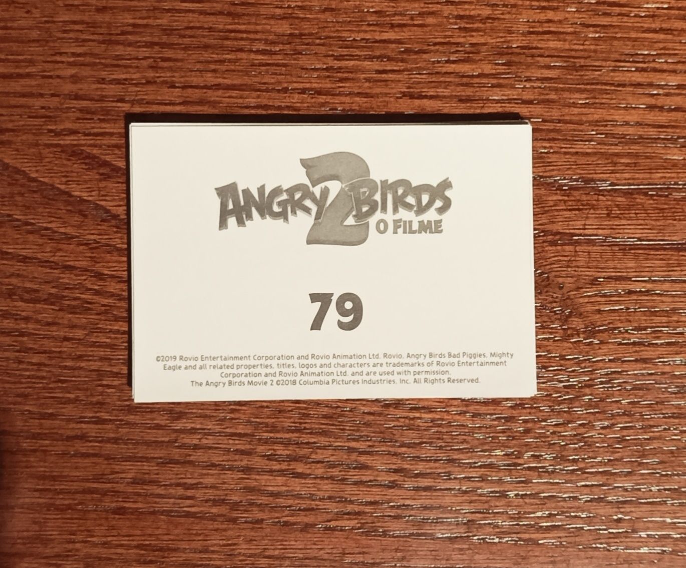 Cromos Angry birds 2