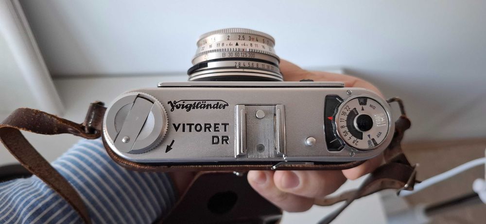 Canon Canonmatic M70 e Voigtländer Vitoret DR