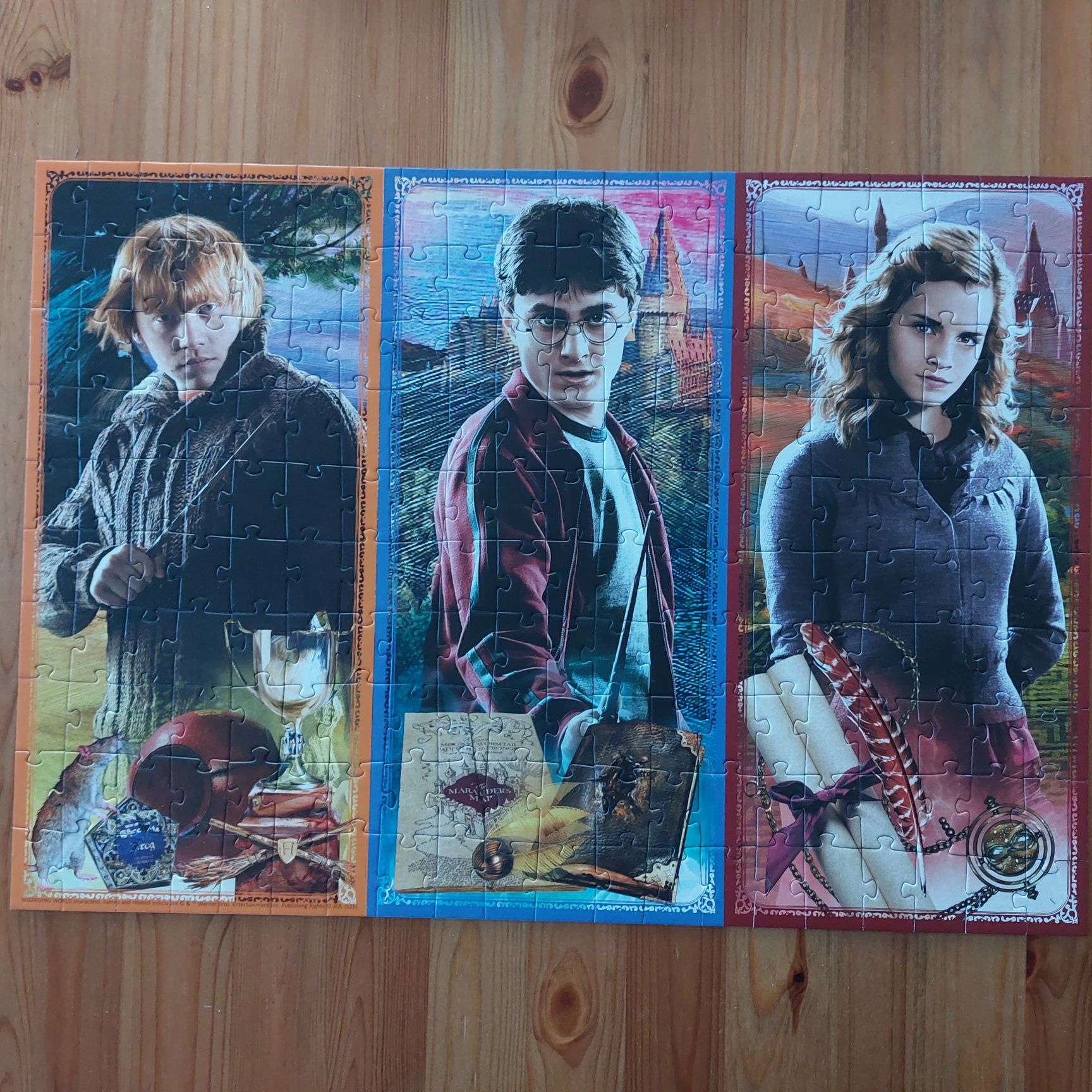 Puzzle 200 Harry Potter Trefl kompletne