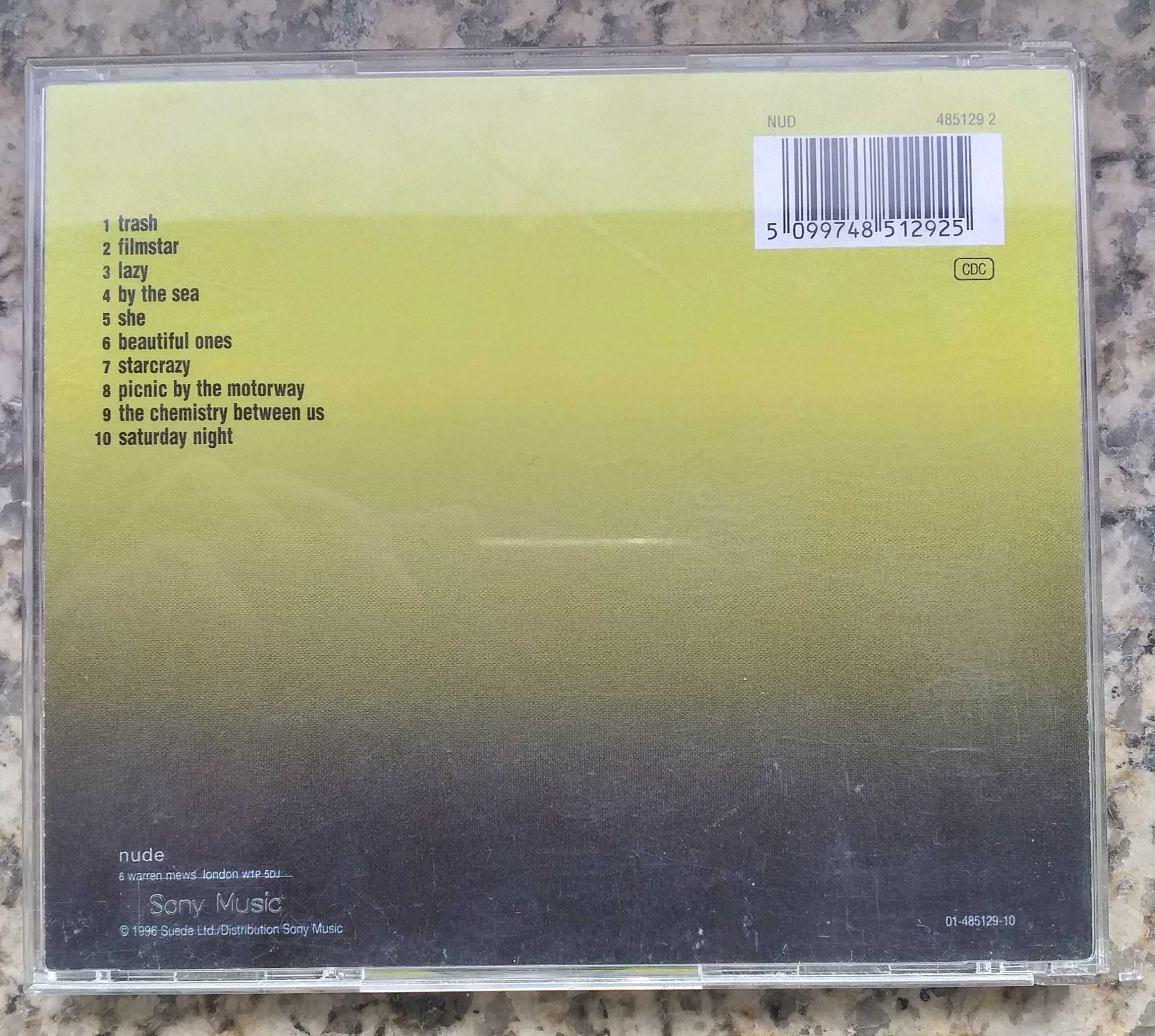 Cd  Suede "Coming Up" original, como novo