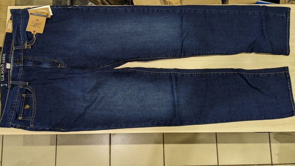 Джинсы U.S. POLO ASSN. DENIM CO. Slim Straight 100% Оригинал