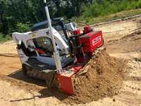 Bobcat T770  Bobcat T770 z przystawką niwelacyjną Pro Level 3D
