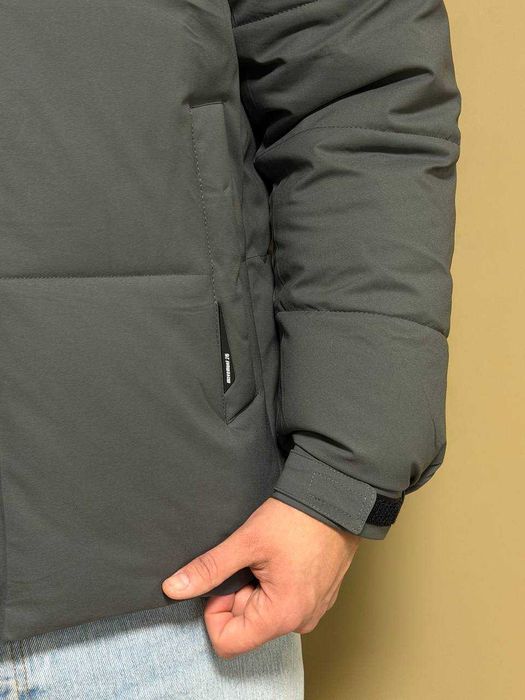 Куртка Calvin Klein Grey Пуховик чоловічий Кельвин Кляйн