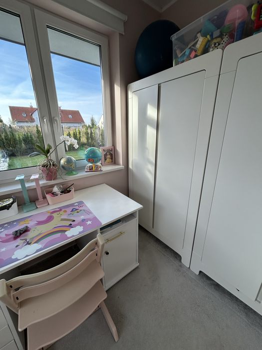 szafa pinio moon dwudrzwiowa piekna solidna biala