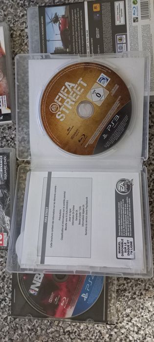 Conjunto de 5 jogos Playstation 3/4 LER DESCRIÇÃO