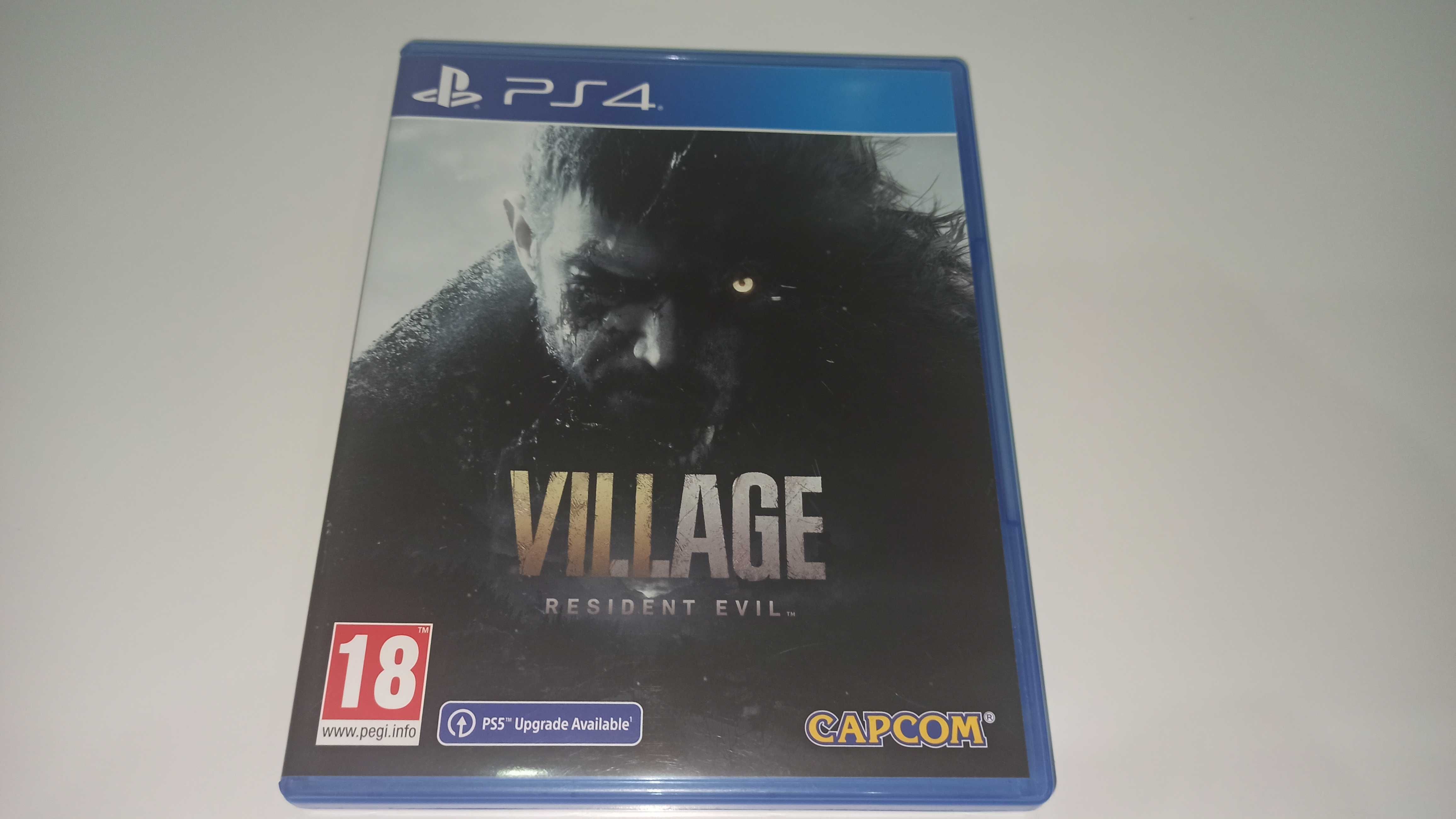 ps4 RESIDENT EVIL 8 VILLAGE horror i akcja, mega hit okładka angielska