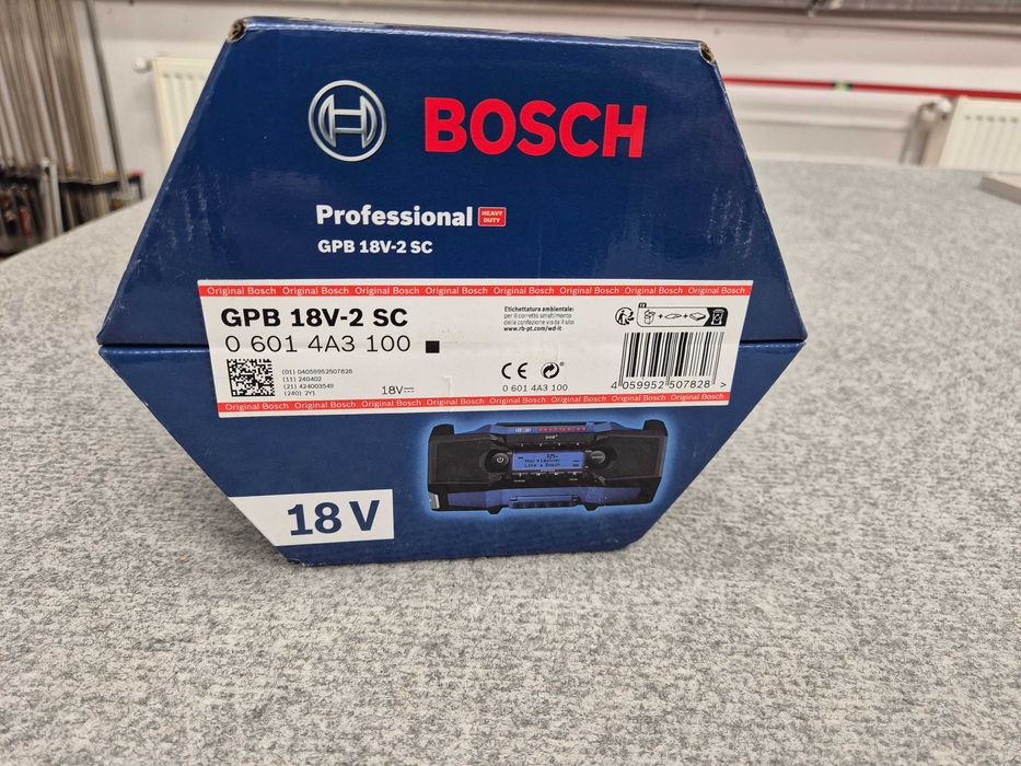 Radio budowlane  bosch profesjonal Gpb
