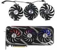 Wentylatory do Asus Rog Strix RTX 3060 Ti 3070/3080/3090 RX 6700/6800