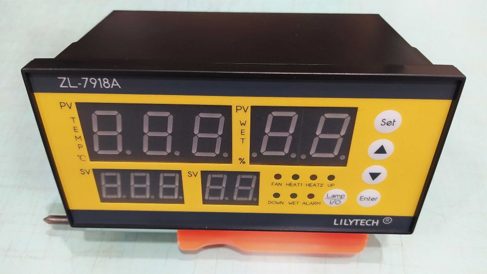 Терморегулятор (контроллер для инкубатора) Lilytech® ZL-7918A (НОВЫЙ)