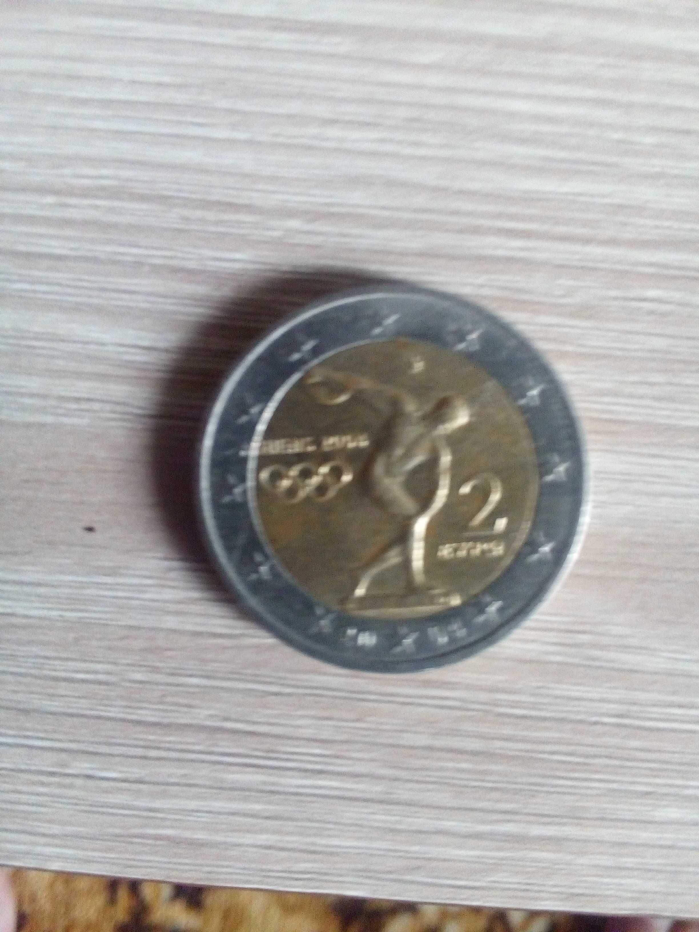 Монета 2 євро олімпійська