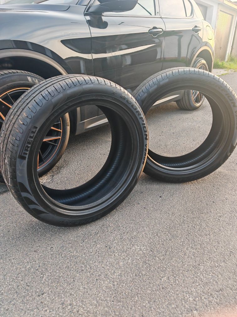 Letnie opony PIRELLI Scorpion Verde 255/45 R20 – JAK NOWE! DOT 23R,