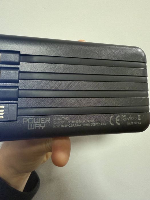 PowerBank 60000mah fast charger + LED