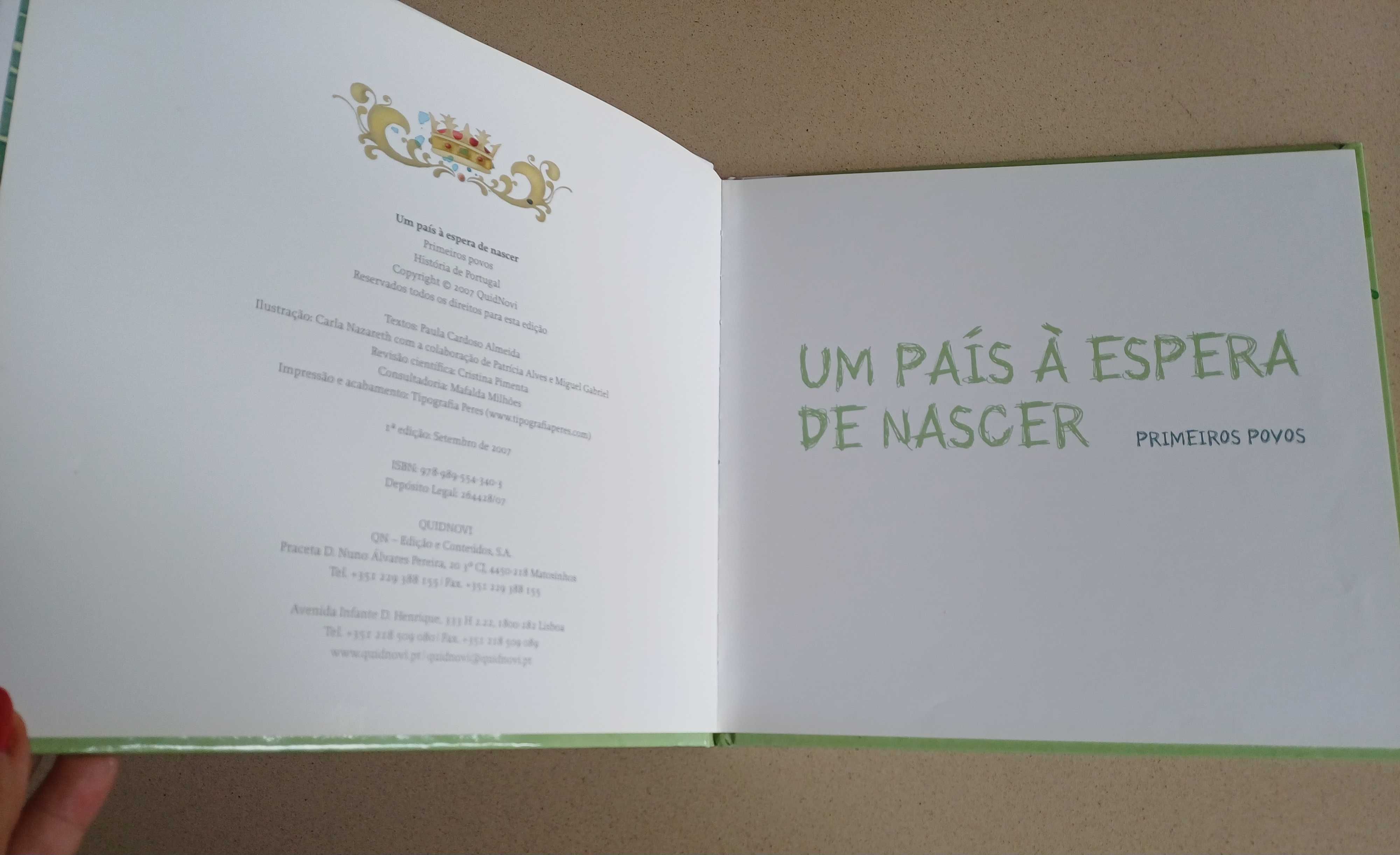 Livro "Um país à espera de nascer"