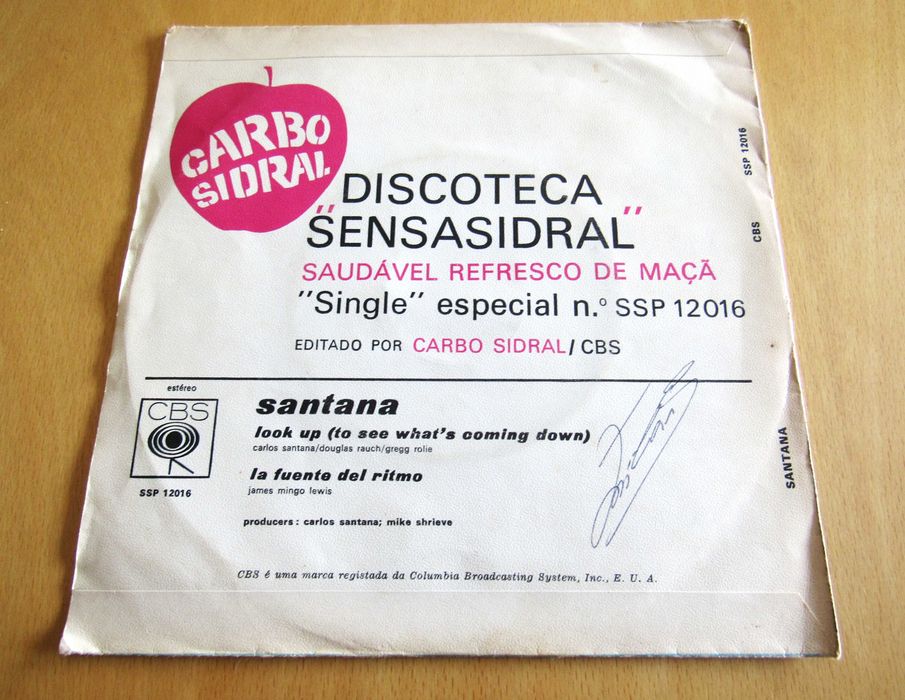 Santana, Single, Edição Portugal