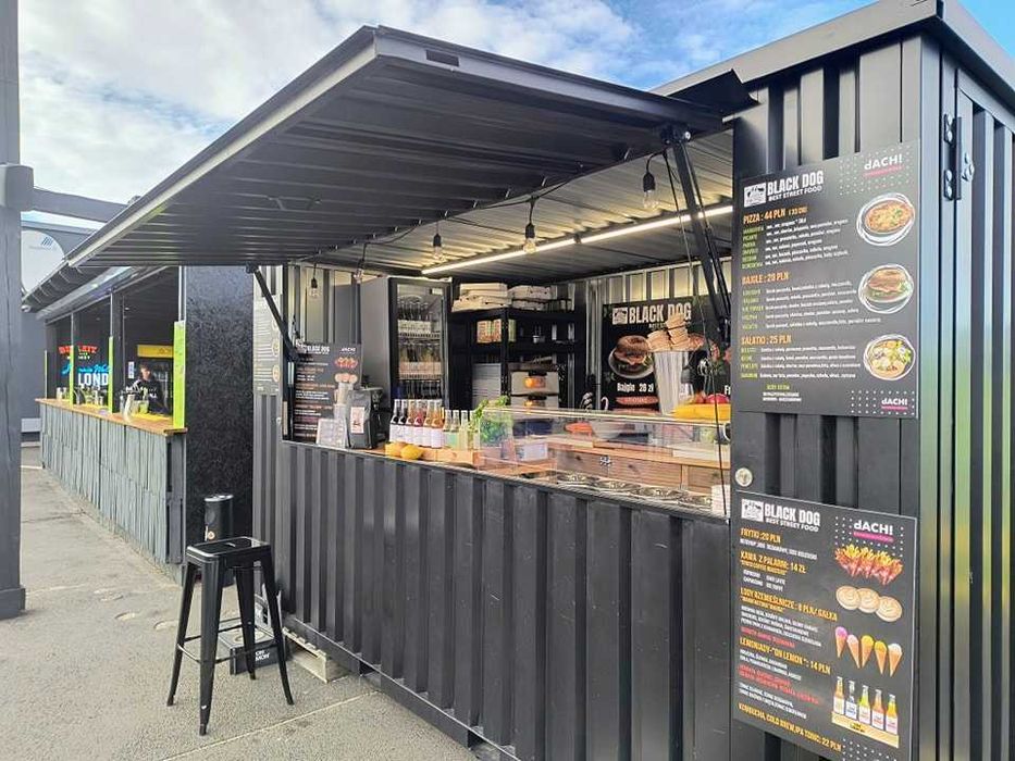 Kontener barowy lub kontener gastronomiczny | składalny