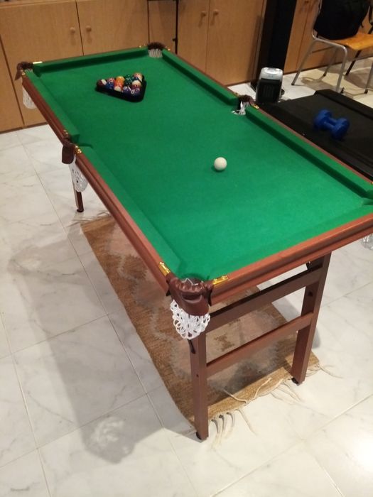 Mesa de bilhar 138x67x79.5
