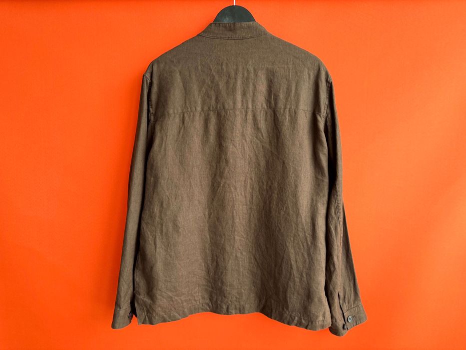 Massimo Dutti Оригінал чоловічаляна сорочка куртка овершот розмір L