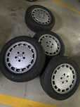 Jantes 15” originais mercedes w124 com pneus