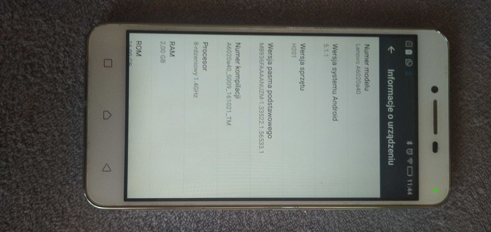 lenovo a6020a40 Vibe K5 smartfon