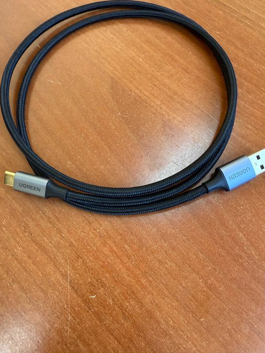 Cabo Ugreen USB-A 3.0 5 Gbps tipo C 3A 1 metro