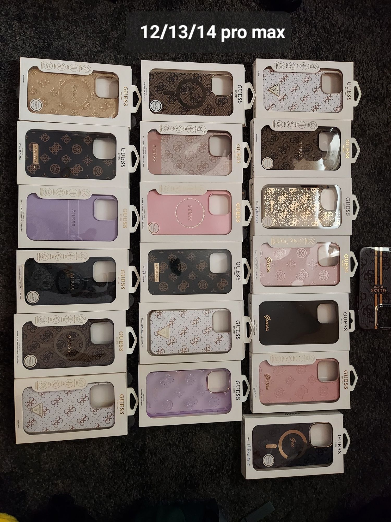 Новый чехол оригинал IPhone Guess  pro max