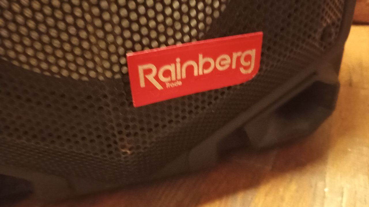 Колонка аккумуляторная Rainberg RB-1010B/ 2x10"/ 2x100W/ микрофон/ BT/