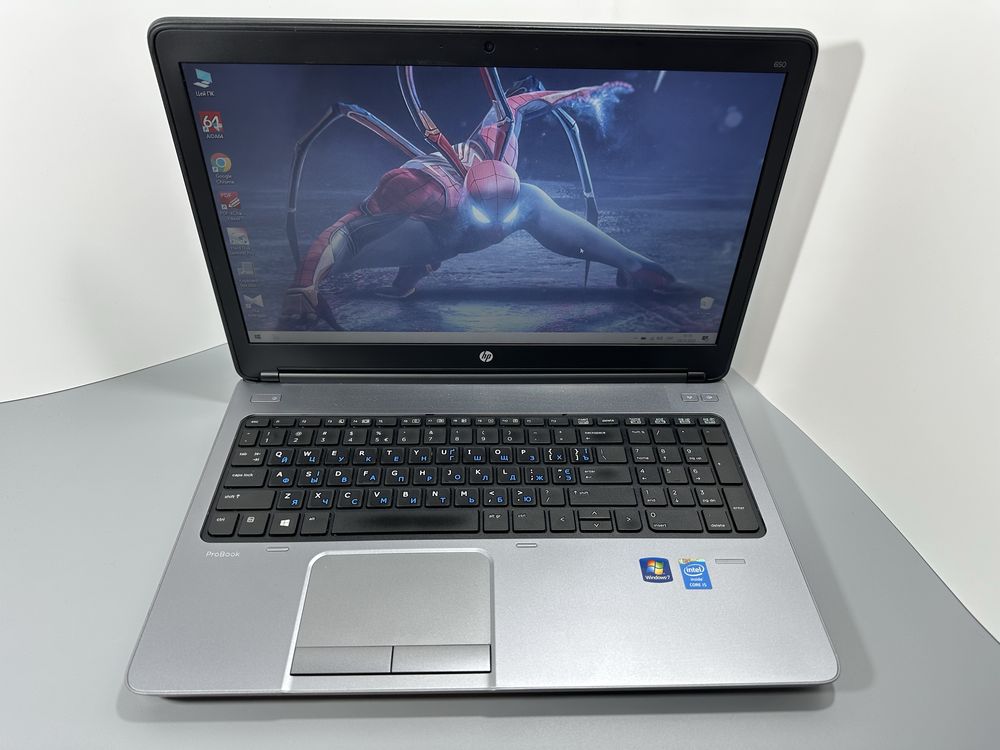 МЕТАЛЕВИЙ Ноутбук HP ProBook 15,6 i5, 8/256 потужний,готовий до роботи