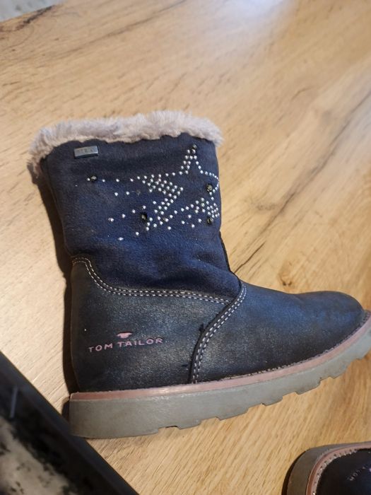 Buty zimowe dziecięce Tom Tailor z LED r.23