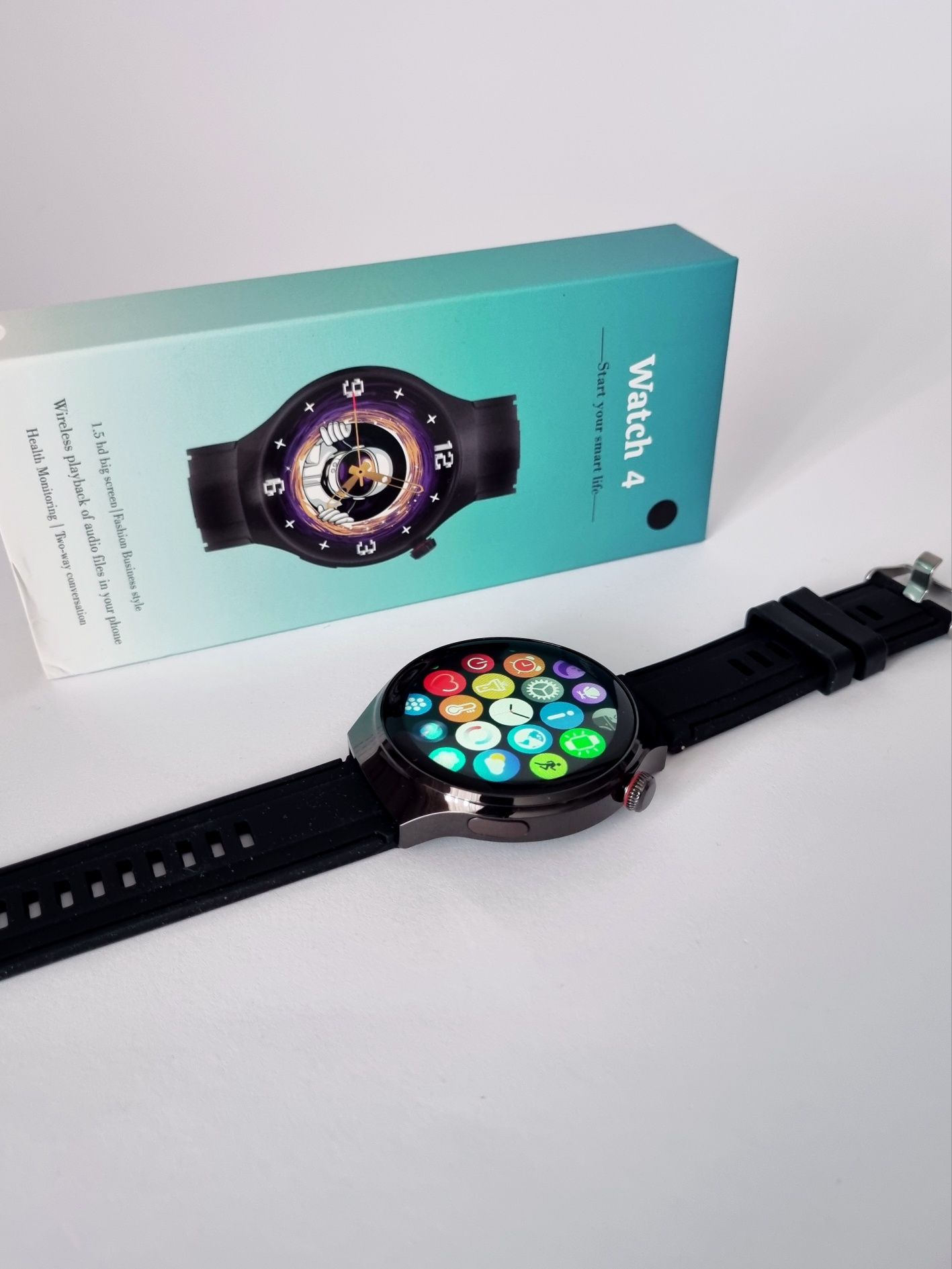 Smartwatch męski Okrągły