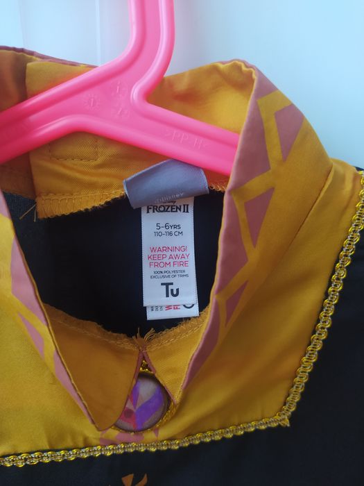 Sukienka Frozen II Anna na bal przebierańców