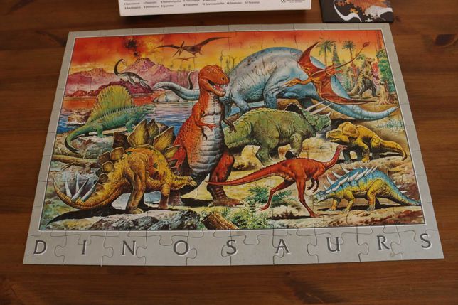 Puzzle Dinosaurs vintage