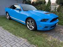 Ford Mustang 3,7 cabrio grabber blue,