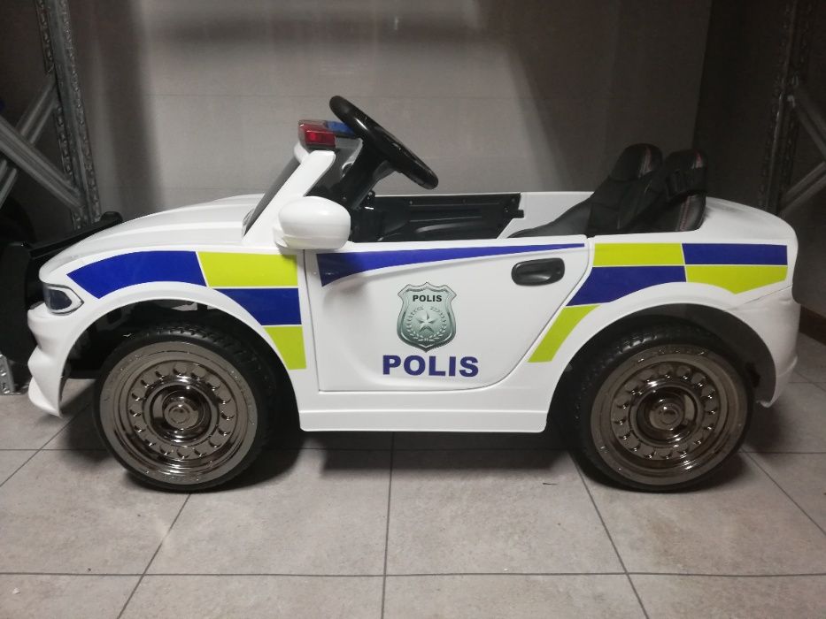 NOWY Auto Policyjne na Akumulator WÓZ POLICYJNY Radiowóz dla dzieci