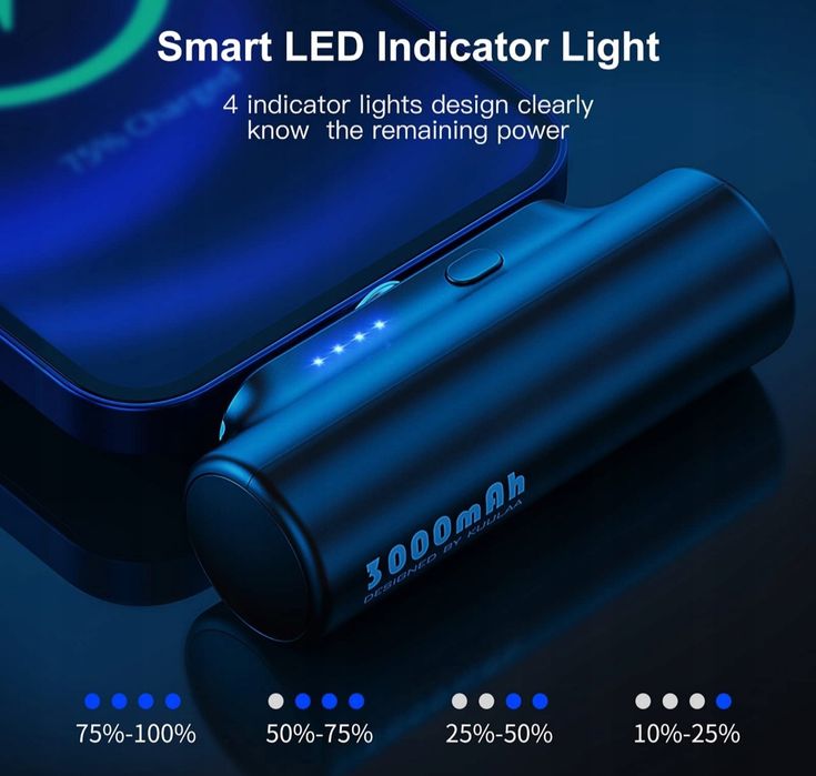 Kuulaa Magnetyczny Powerbank NOWY 3w1 Ładowarka MINI