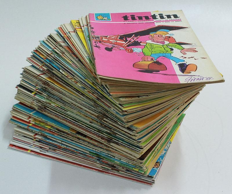 Revistas do TinTin publicações semanais