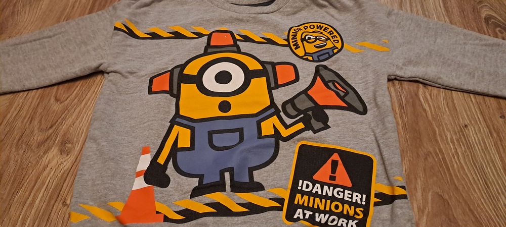 Bluza dresowa Minionki rozm. 116