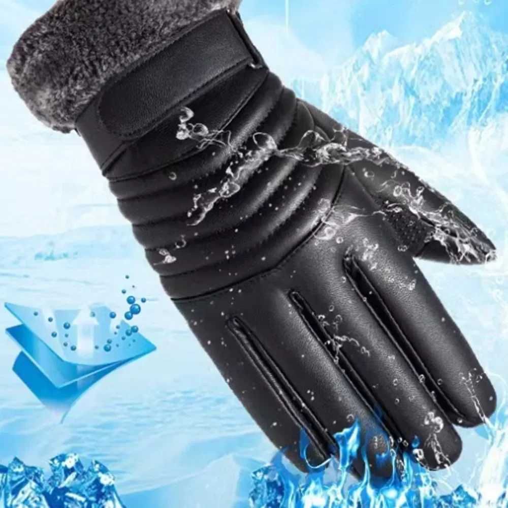 Luvas de isolamento para homens, tela sensível ao toque