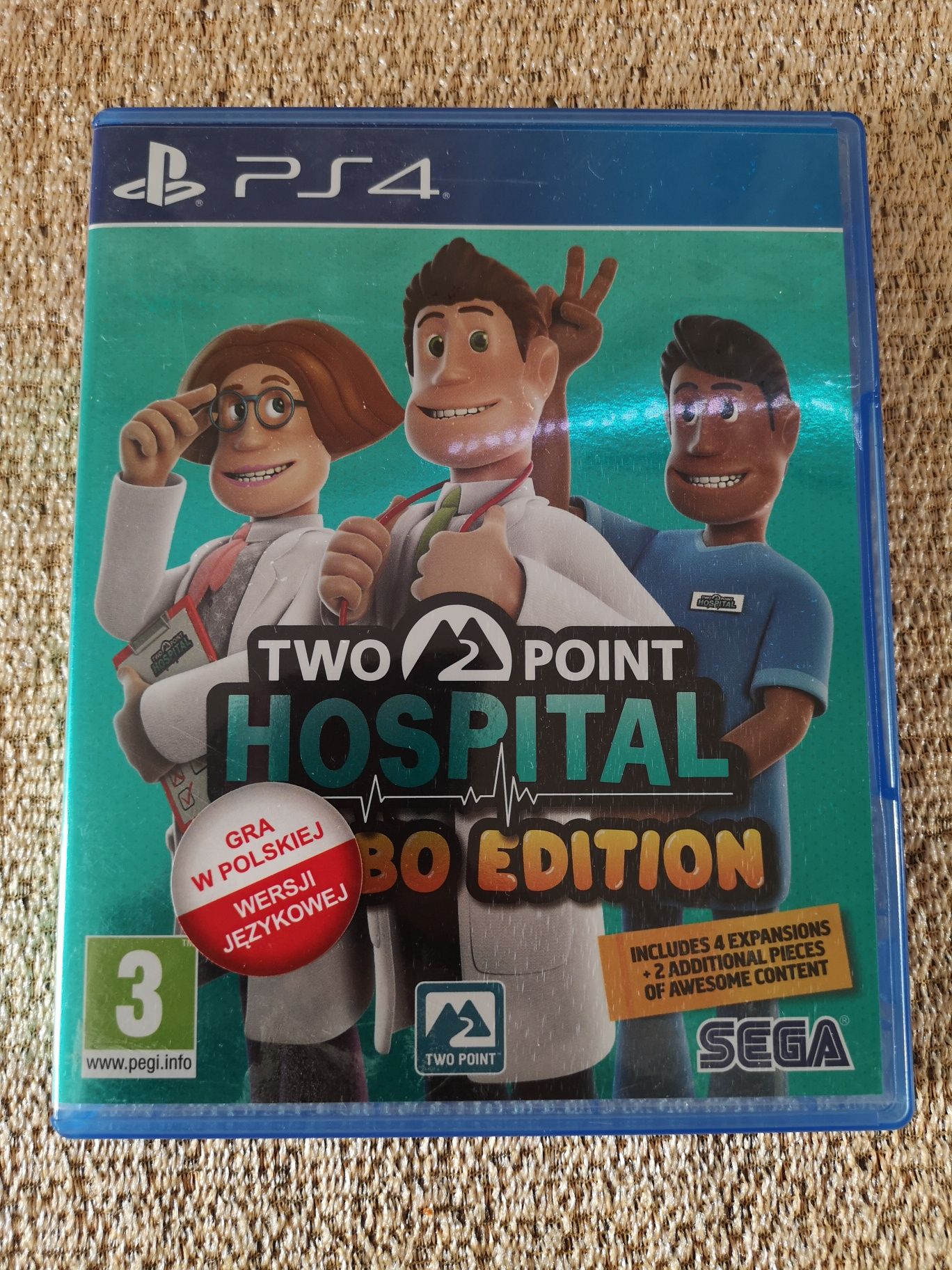 Two Point Hospital Jumbo Edition PL gra PS4 Playstation