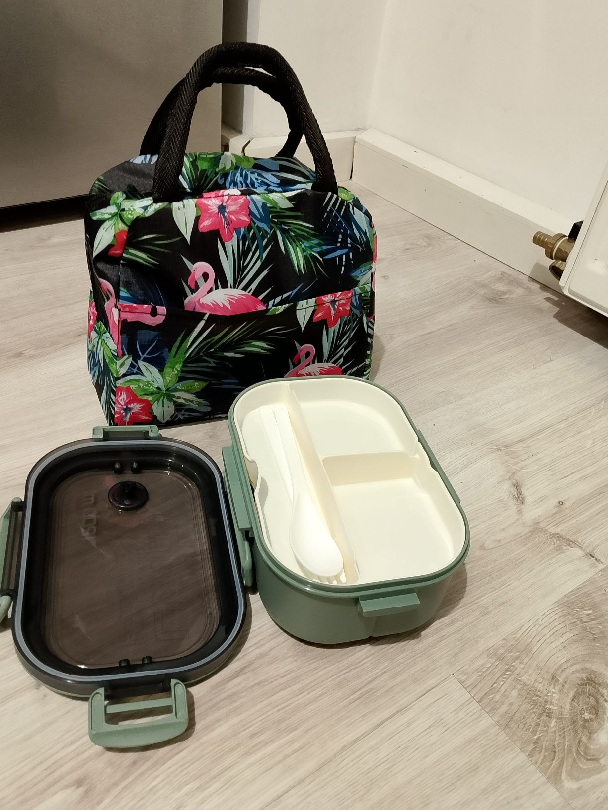 Zestaw Torba termiczna + Lunch Box (nowe)