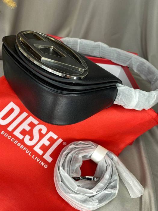 РОЗПРОДАЖ Сумочки Diesel Black 1DR Eco-leather