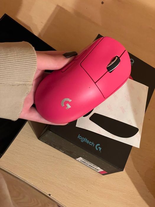 Logitech g pro x superlight розовая