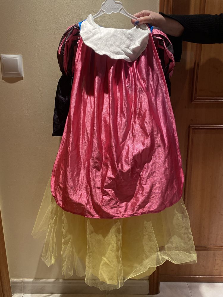Fato Carnaval Branca de Neve